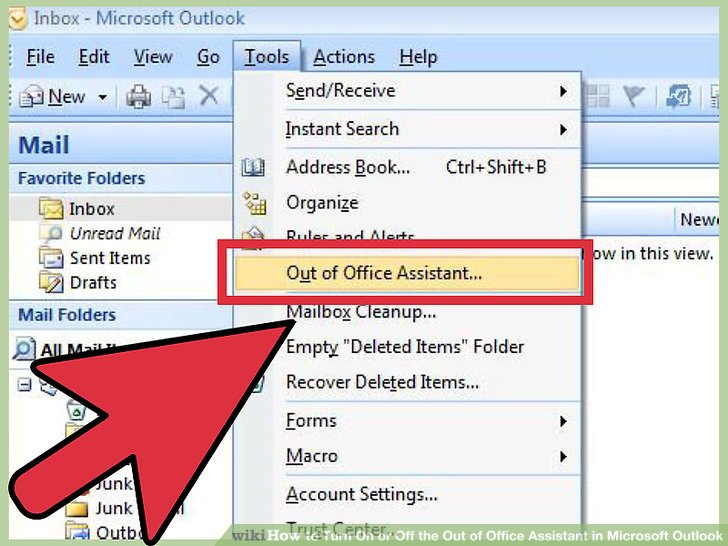 out of office email in outlook for mac 2017